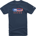 ALPINESTARS USA Again T-Shirt - Navy - Large