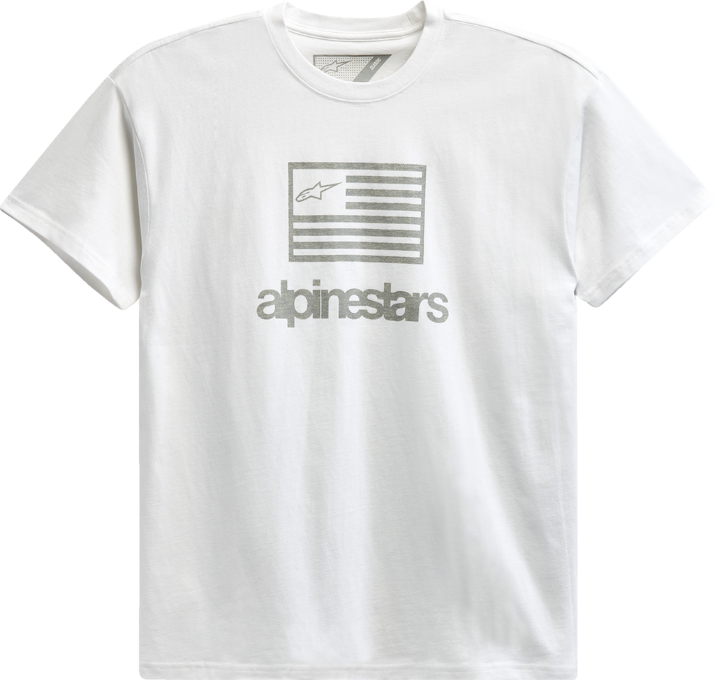 ALPINESTARS Flag T-Shirt - White - XL