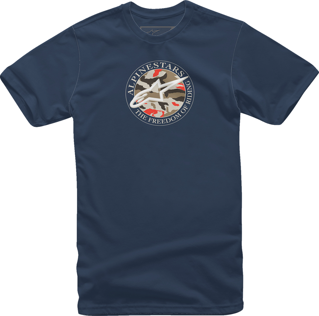 ALPINESTARS Dot Camo T-Shirt - Navy - 2XL