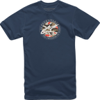 ALPINESTARS Dot Camo T-Shirt - Navy - 2XL