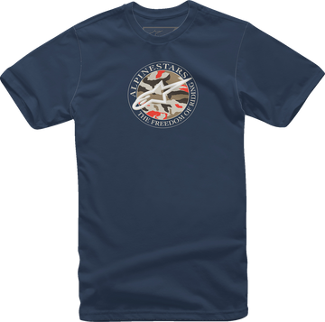 ALPINESTARS Dot Camo T-Shirt - Navy - 2XL