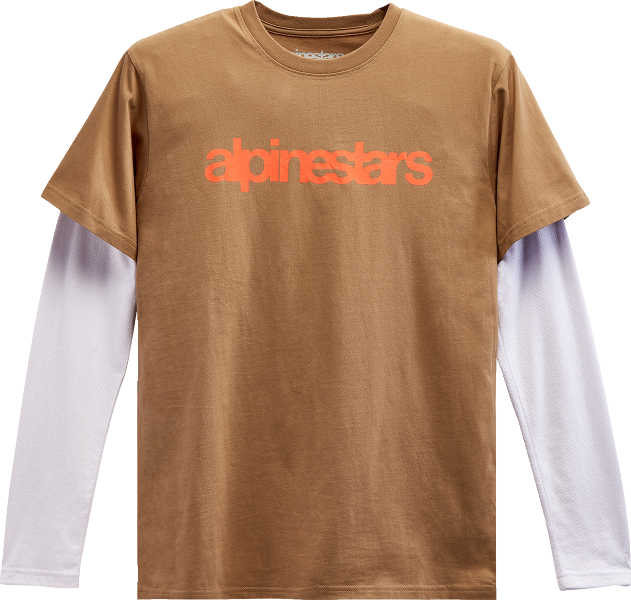 ALPINESTARS Stack Long-Sleeve Knit T-Shirt - Black/White - Medium