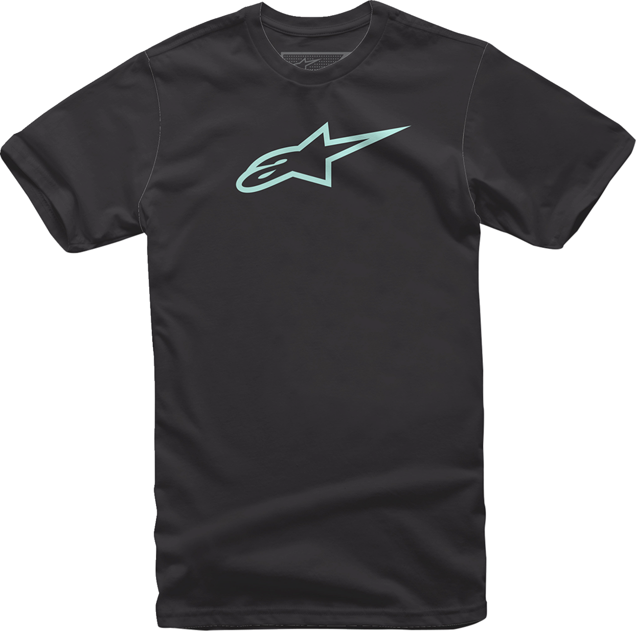ALPINESTARS Ageless T-Shirt - Black/Mint - Medium