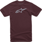 ALPINESTARS Ageless T-Shirt - Maroon/Mist - Medium