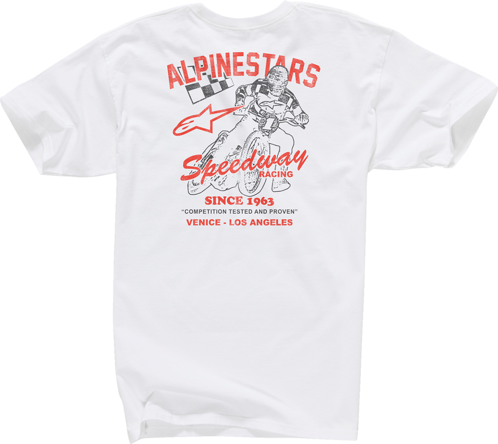 ALPINESTARS Speedway T-Shirt - White - Medium
