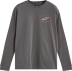 ALPINESTARS Full Face Long-Sleeve T-Shirt - Charcoal - Medium