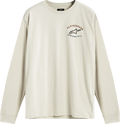 ALPINESTARS Full Face Long-Sleeve T-Shirt - Off White - Medium