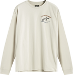 ALPINESTARS Full Face Long-Sleeve T-Shirt - Off White - Medium
