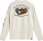 ALPINESTARS Full Face Long-Sleeve T-Shirt - Off White - Medium