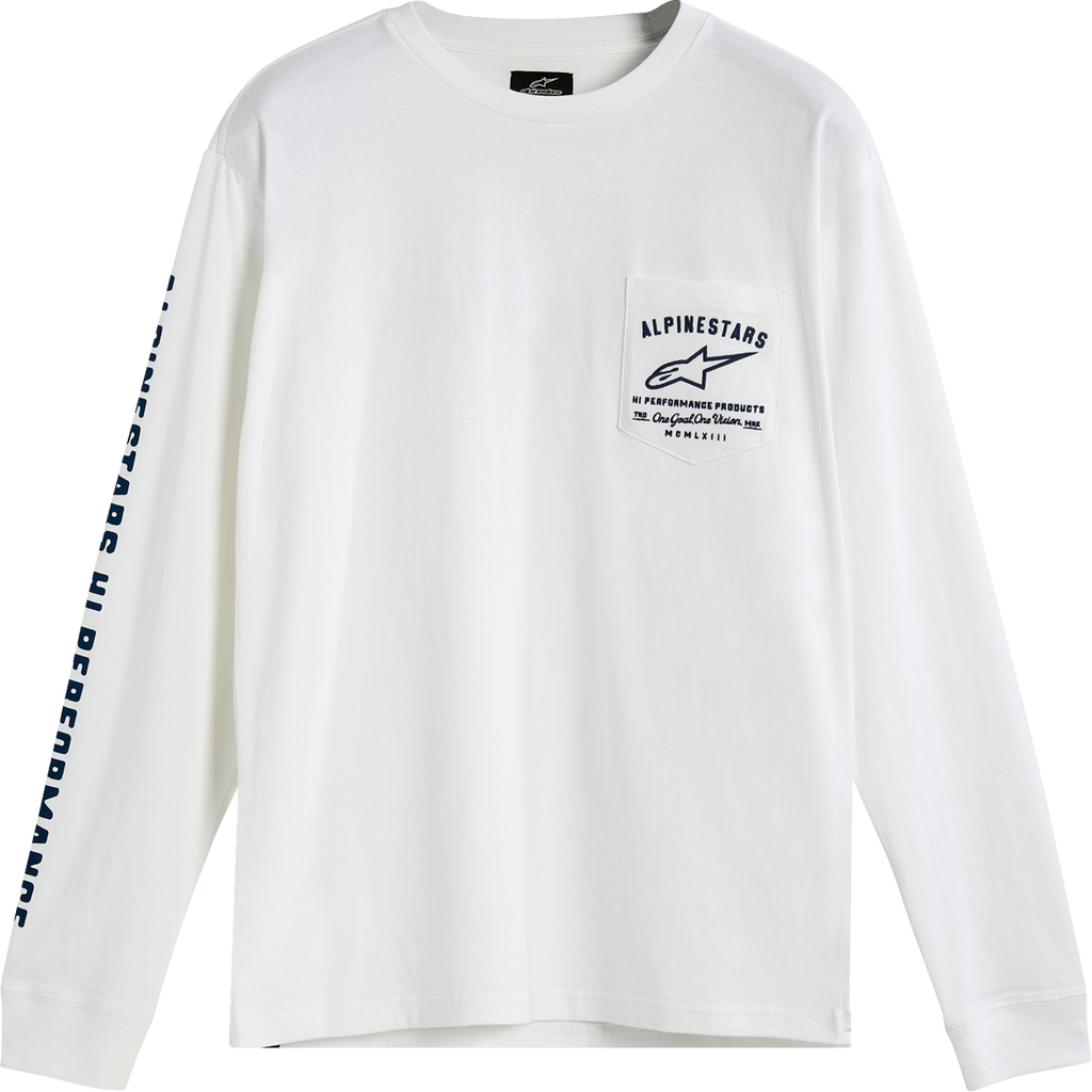 ALPINESTARS REP Long-Sleeve T-Shirt - White - Medium