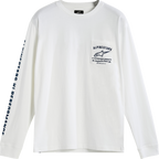 ALPINESTARS REP Long-Sleeve T-Shirt - White - Medium