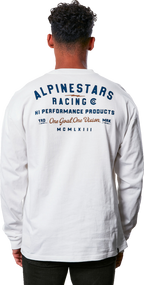 ALPINESTARS REP Long-Sleeve T-Shirt - White - Medium