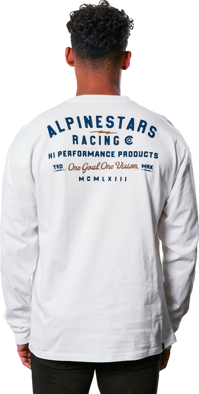 ALPINESTARS REP Long-Sleeve T-Shirt - White - Medium