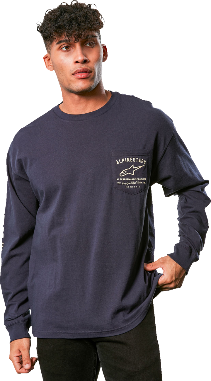 ALPINESTARS REP Long-Sleeve T-Shirt - Dark Navy - Large