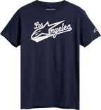 ALPINESTARS Los Angeles T-Shirt - Navy - Medium