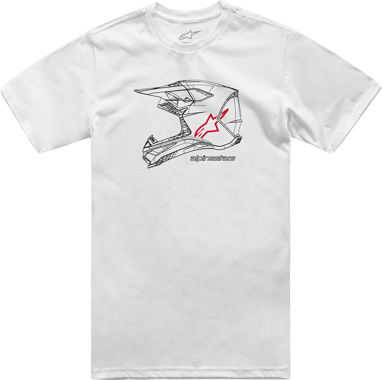 ALPINESTARS MX Helmet T-Shirt - Black - XL