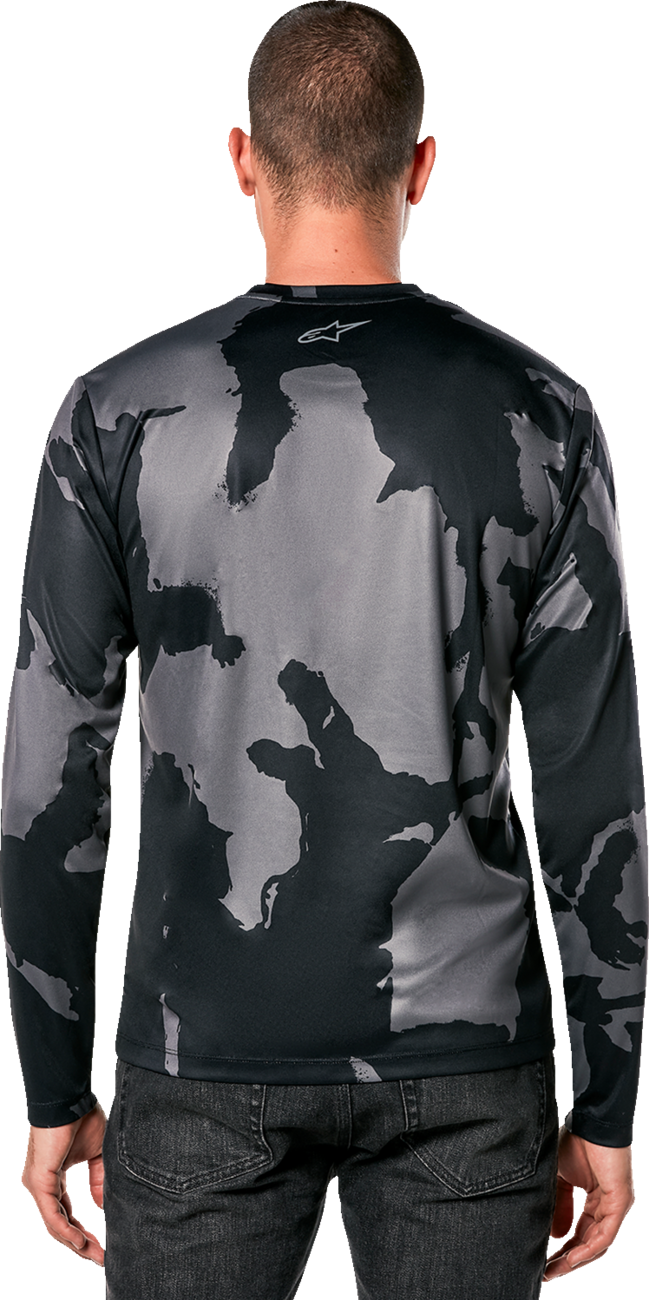 ALPINESTARS Performance Long-Sleeve T-Shirt - Black/Camo - XL