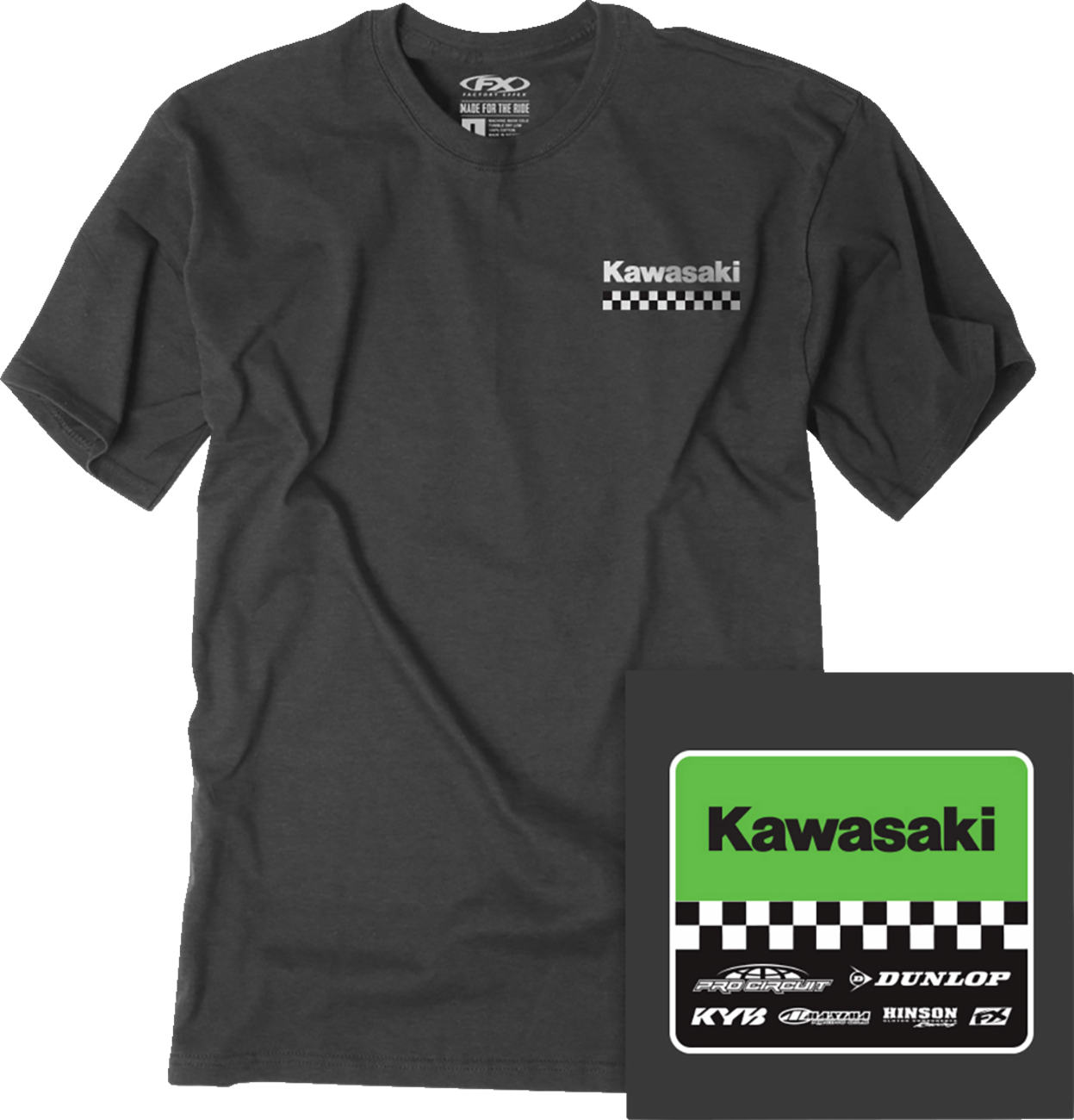 Factory Effex Tee Kaw Starting Line Ht-ch
