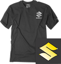 Factory Effex Suzuki Bling T-Shirt - Heather Charcoal