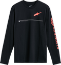 ALPINESTARS Committed Long-Sleeve CSF T-Shirt - Black - Large