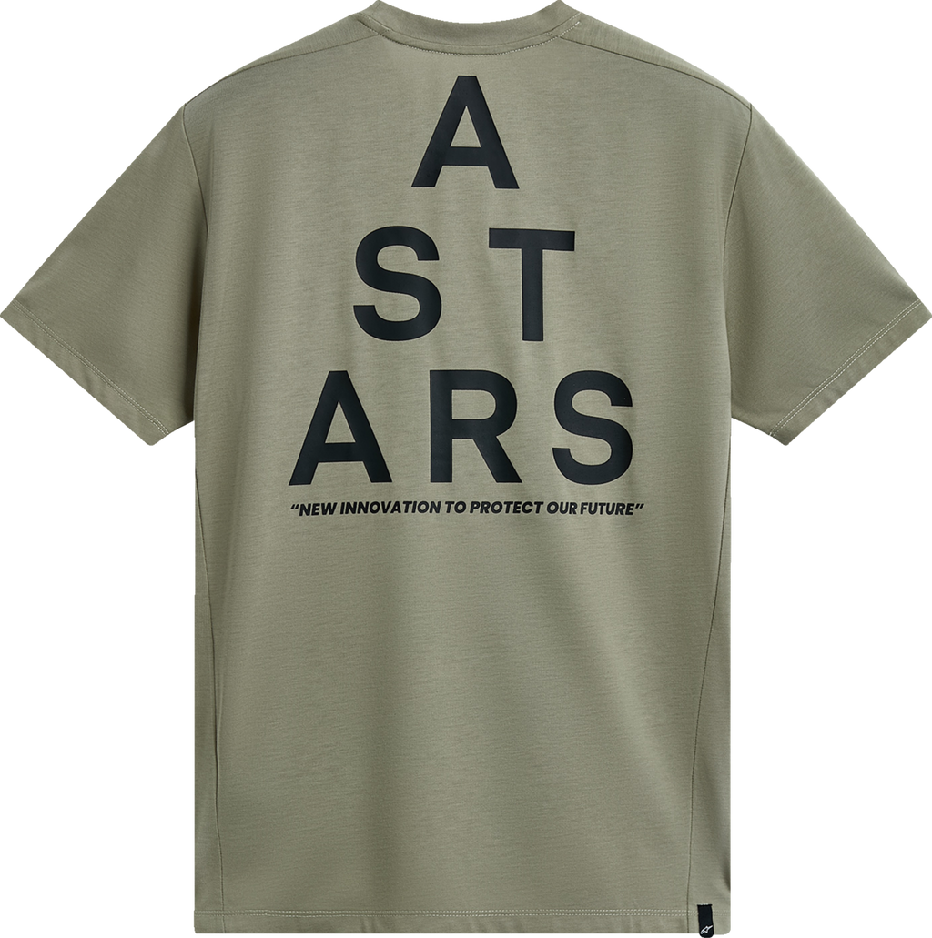 ALPINESTARS Attrition Performance T-Shirt - Light Green/Black - Medium