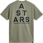 ALPINESTARS Attrition Performance T-Shirt - Light Green/Black - Medium