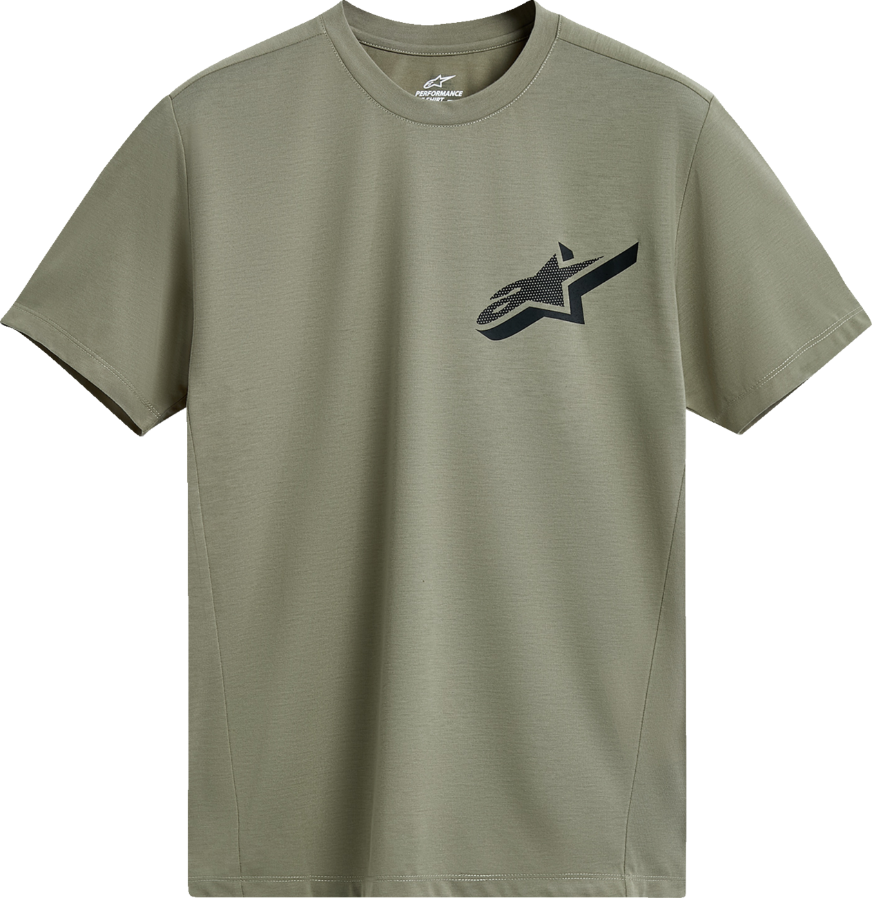 ALPINESTARS Attrition Performance T-Shirt - Light Green/Black - Medium