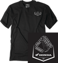 Factory Effex Tee Honda Track - Black