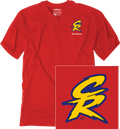 Factory Effex Tee Honda Retro Cr - Red