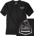 Factory Effex Tee Kawasaki Track - Black