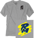 Factory Effex Tee Suzuki Retro Rm Hthr - Gray