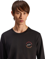 ALPINESTARS True Long-Sleeve CSF T-Shirt - Black - Medium