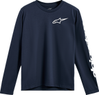 ALPINESTARS Trackside Long-Sleeve CSF T-Shirt - Navy - Medium