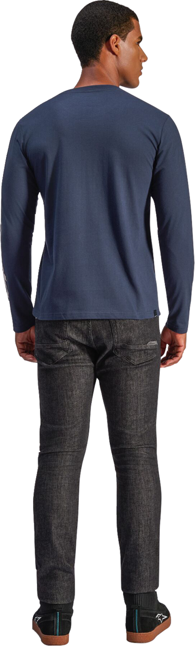 ALPINESTARS Trackside Long-Sleeve CSF T-Shirt - Navy - Medium
