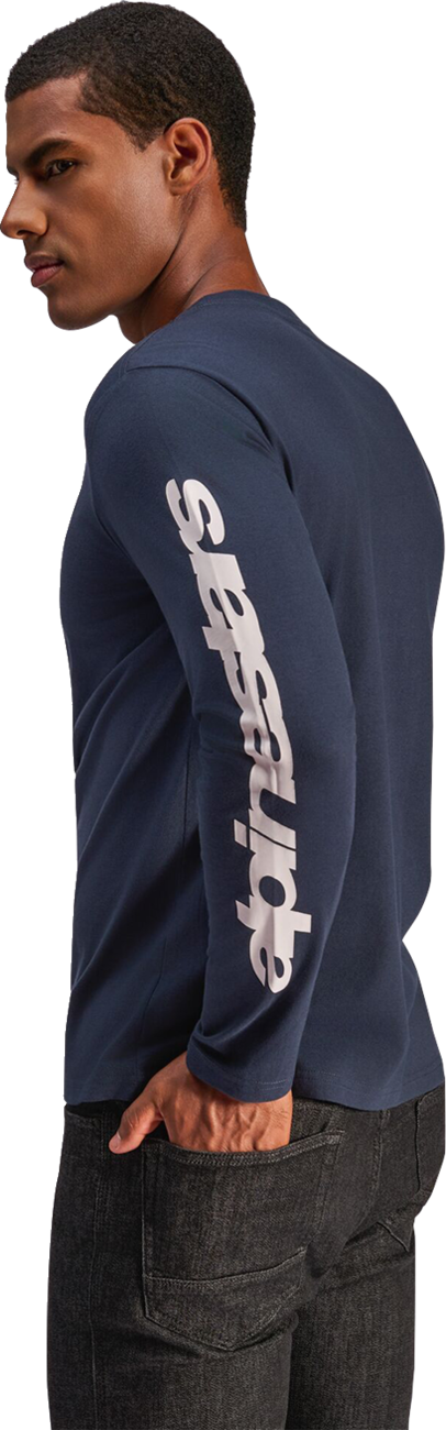 ALPINESTARS Trackside Long-Sleeve CSF T-Shirt - Navy - Medium