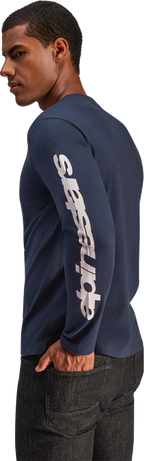ALPINESTARS Trackside Long-Sleeve CSF T-Shirt - Navy - Medium