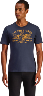 ALPINESTARS Heritage Patch CSF T-Shirt - Navy - Medium