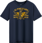 ALPINESTARS Heritage Patch CSF T-Shirt - Navy - Medium