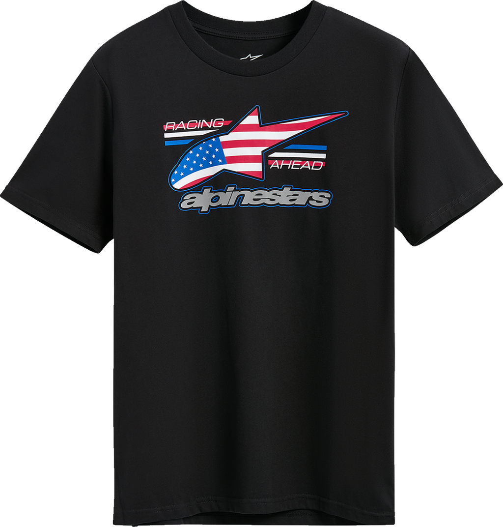 ALPINESTARS National CSF T-Shirt - Black/USA - Medium