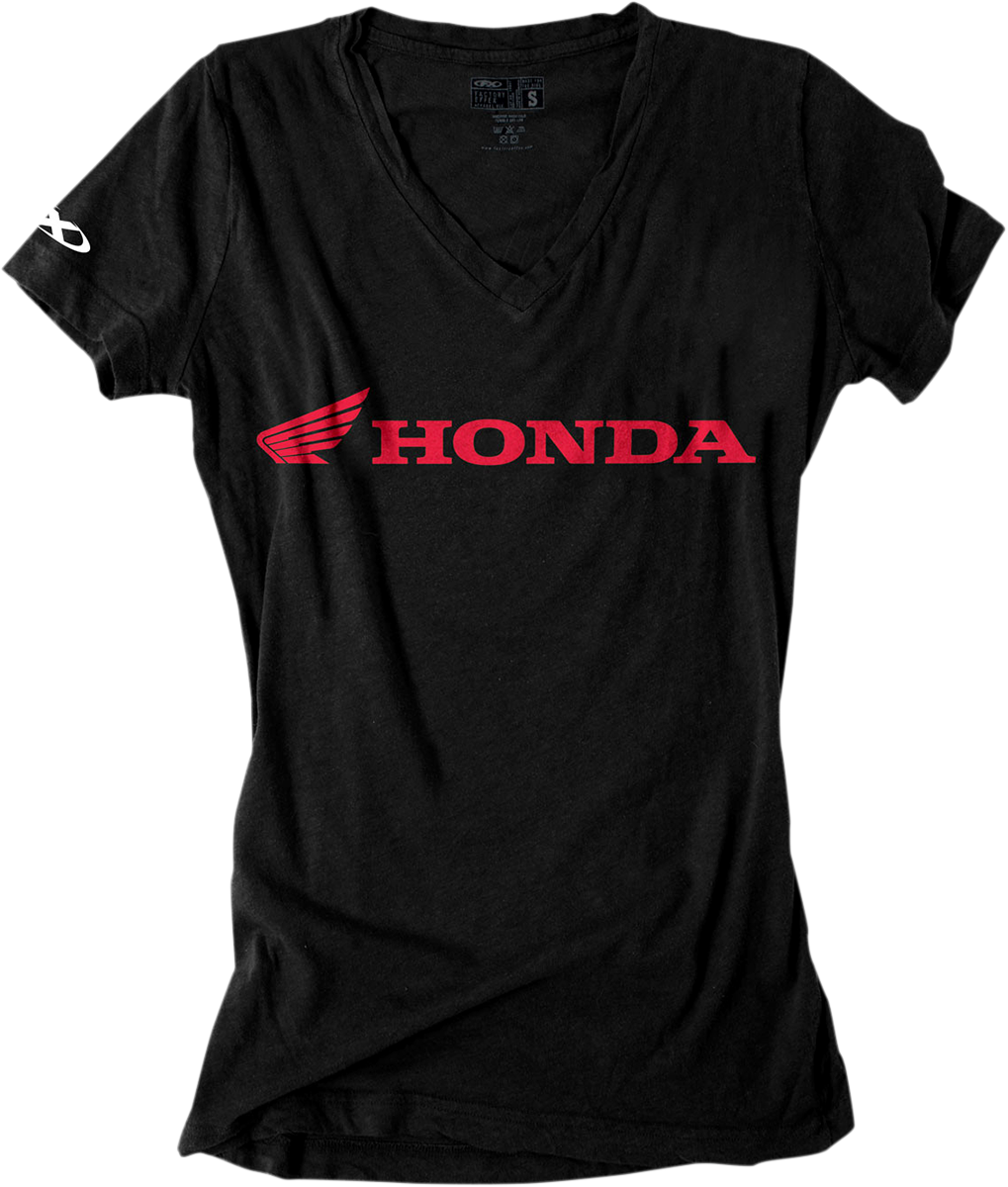 Factory Effex Tee Honda Wmn Black