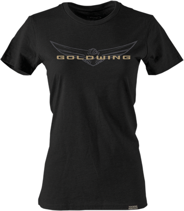 Factory Effex Tee Wm GOLDWING1 - Black