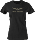 Factory Effex Tee Wm GOLDWING2 - Black