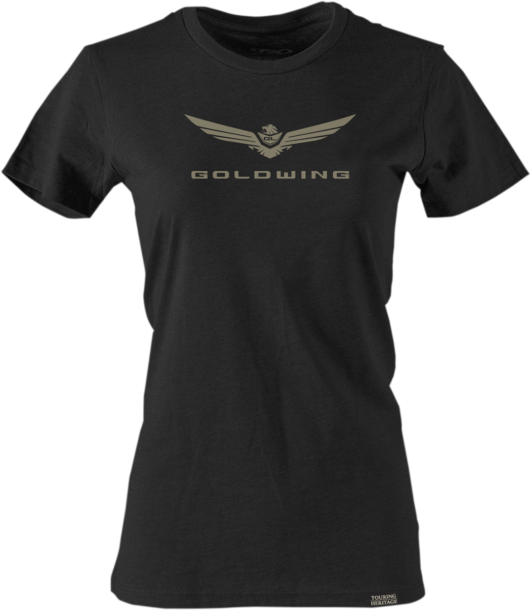 Factory Effex Tee Wm GOLDWING2 - Black