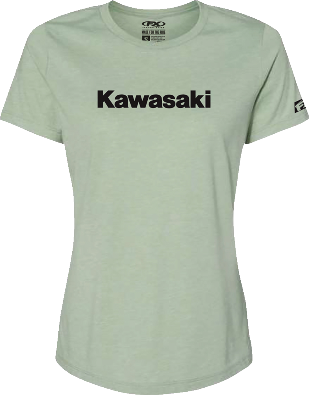 Factory Effex Tee Wm Kaw Ht-lt - Green