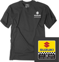 Factory Effex Youth Suzuki Starting Line T-Shirt - Heather Charcoal