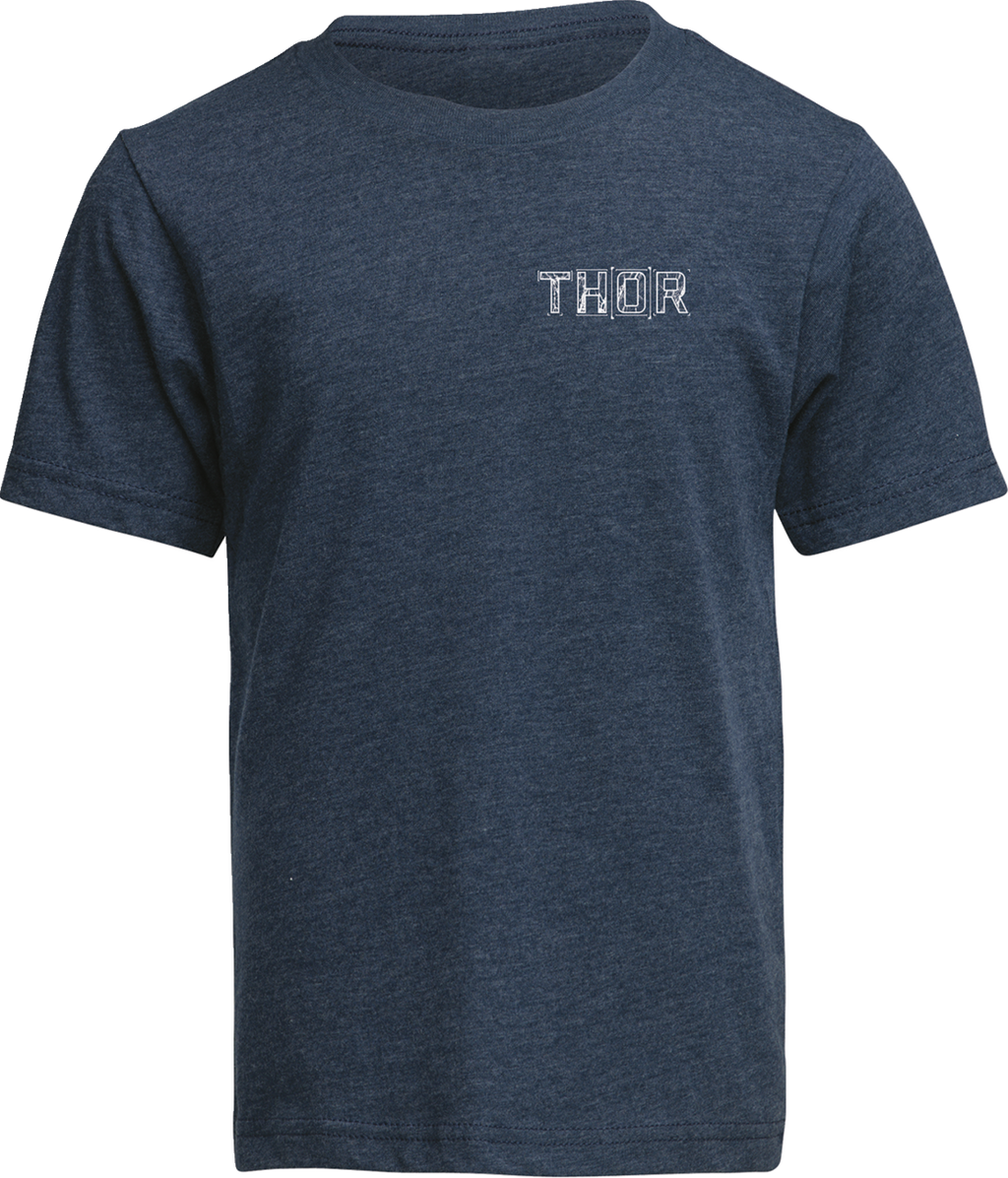 Thor Tee Yth Blueprint Navy