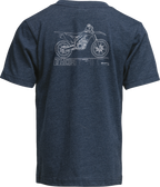Thor Tee Yth Blueprint Navy
