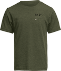 Thor Tee Youth Stamp Olive