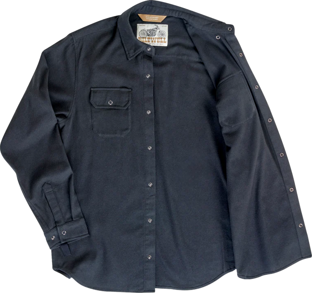 Biltwell Flannel Hi Test Black