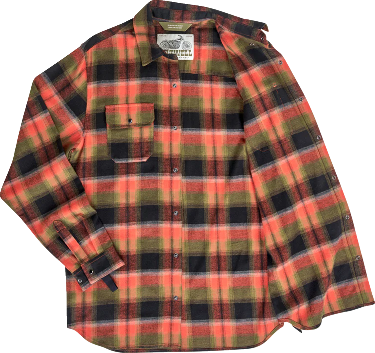 Biltwell Flannel Hi Test Rust